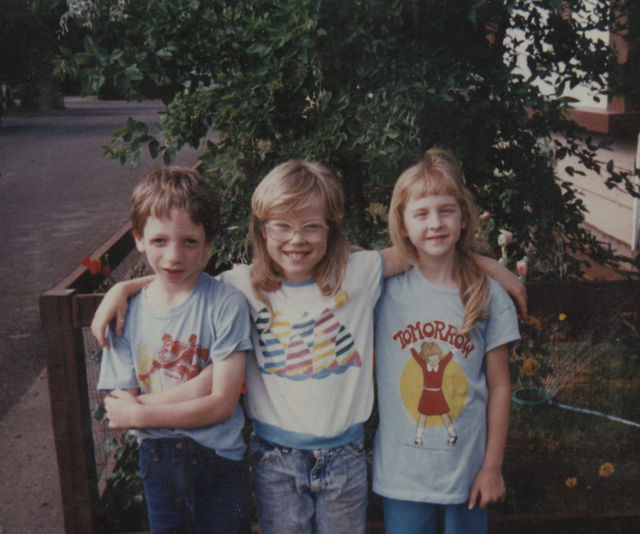 1990s apx Katie Rick and Girl Front Yard.png