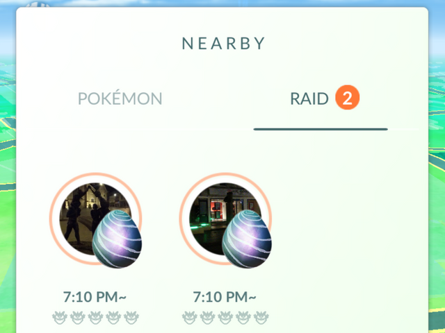 Two nearby level 5 raids