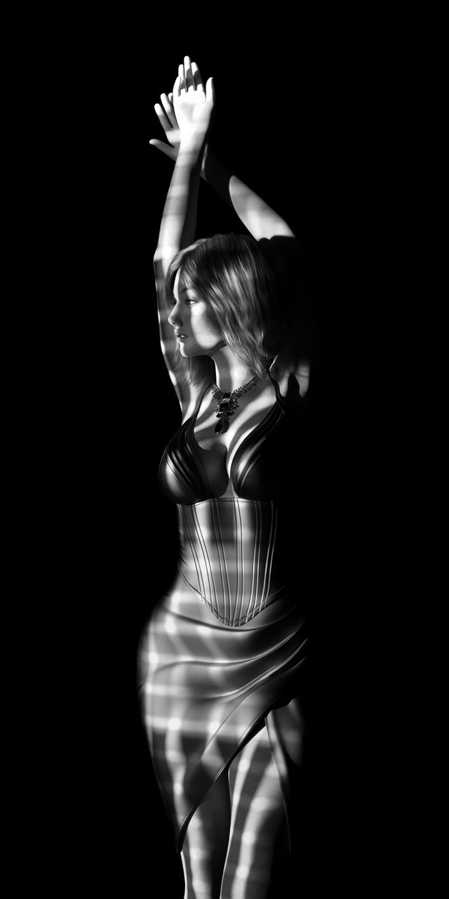 Lighting - 3000 Iterations - Final Render - PS - BW.jpg