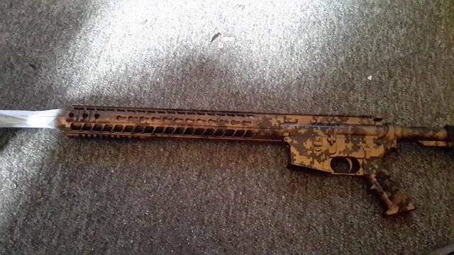 How to Duracoat Camouflage an AR-15 - 80% Lowers