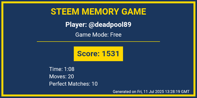 Game Result