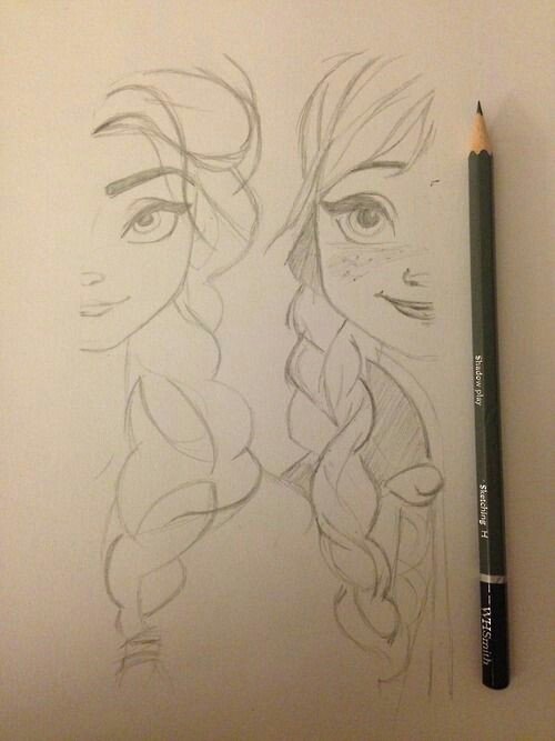 beautiful pencil sketches of barbie doll