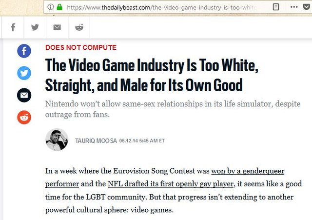 the video game industry is too white.JPG