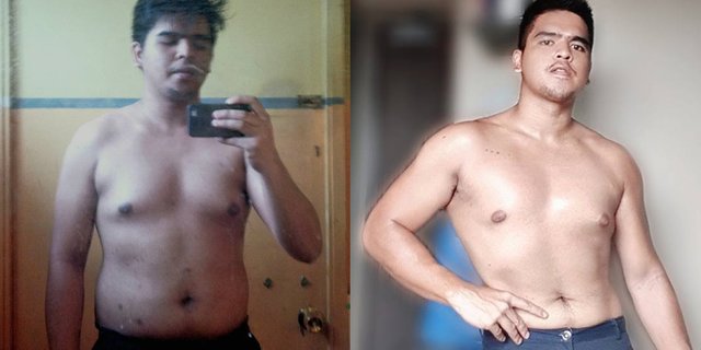 From Fat To Fit My 2 Year Fitness Transformation Steemit