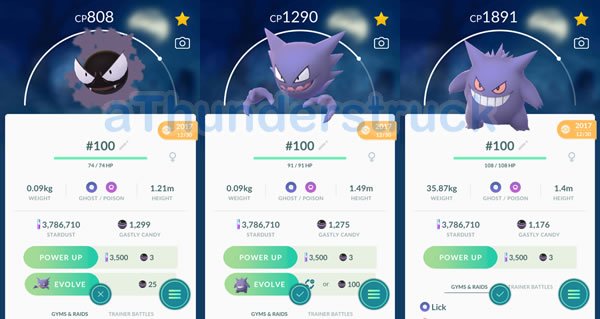 Pokémon GO Shiny Gengar Party Red Hat – Trade 20.000 stardust