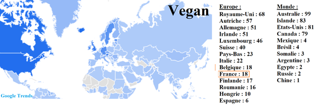 Google Trends Vegan dans le monde carte.png