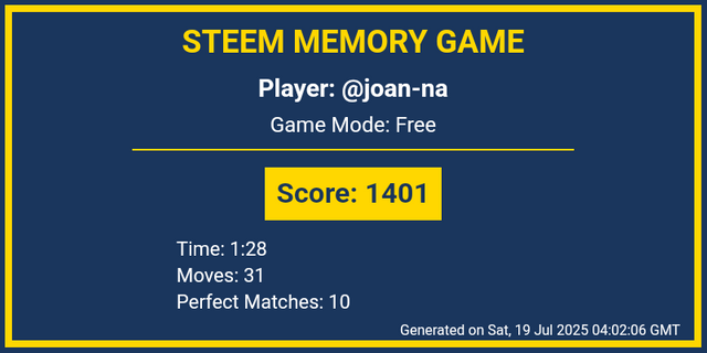 Game Result