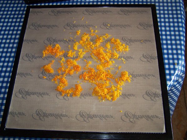 Dehydrating orange zest crop November 2019.jpg