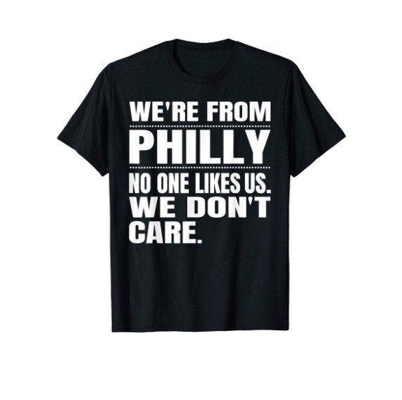 Philly No one likes us we don't care shirt - funny Eagles shirt - Philly  fan t-shirt - Philadelphia sports tees