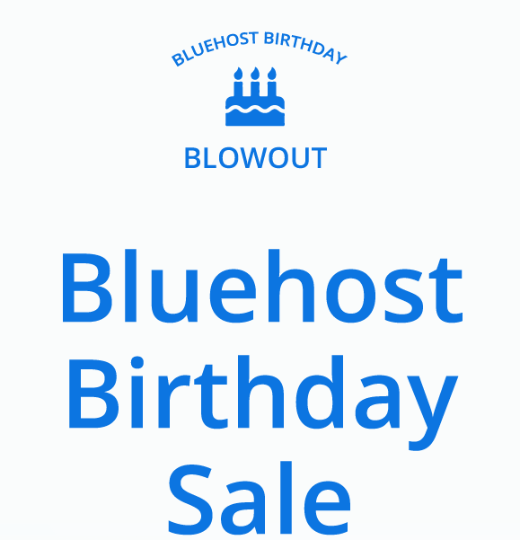 Bluehost Birthday Hosting Sale 65 Off With Free Domain Steemit Images, Photos, Reviews