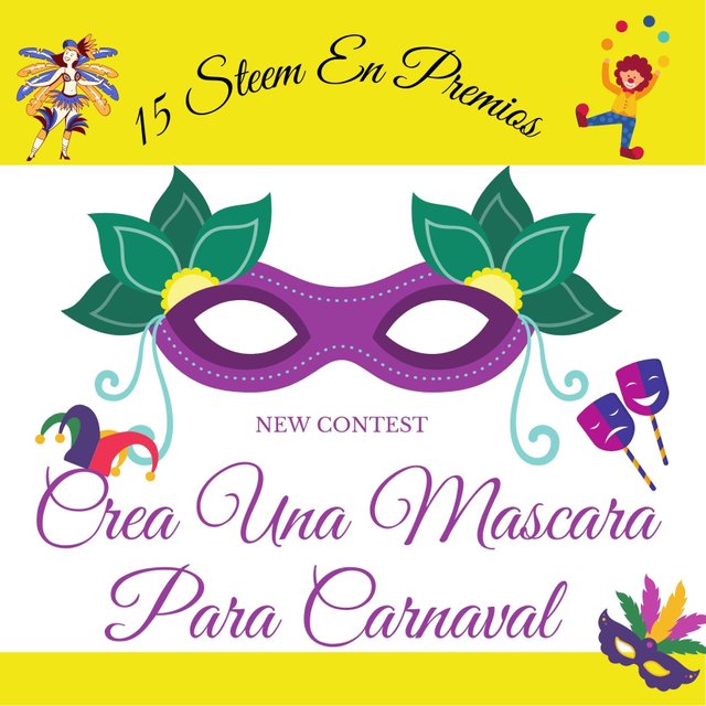 Violeta y Blanco Carnaval Máscara Invitación.jpg