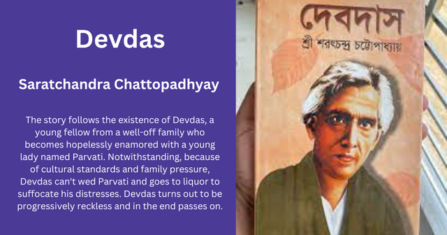 The story follows the existence of Devdas, a young fellow from a well-off family who becomes hopelessly enamored with a young lady named Parvati. Notwithstanding, because of cultural standards and family pressure, D.png