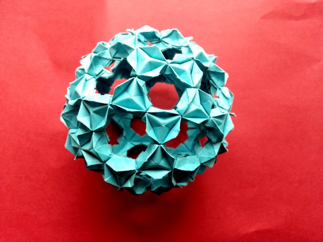 Origami Buckyball Steemit