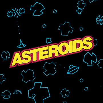 asteroids retro game