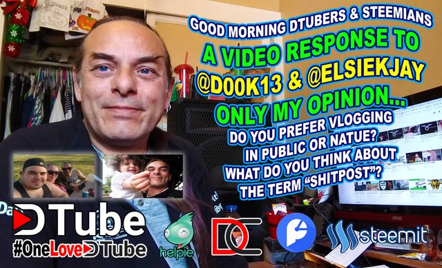 A Video Response to Brother @d00k13 - Do You Prefer to Vlog in Public or Nature - and Sister @elsiekjay - What is Your Opinion on the Term Shit Post.jpg