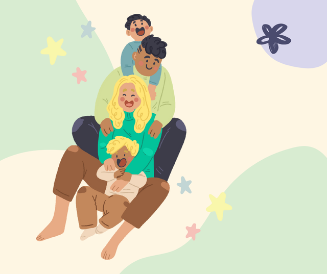 Yellow and Brown Creative Minimalist Happy Parents Day Event Celebration Facebook Post.png