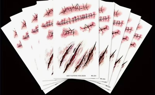 Zombie Scar Tattoo Stickers.jpg