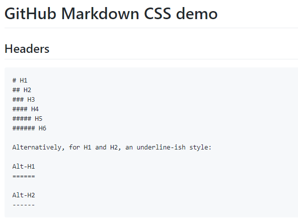 CSS-Library-To-Replicate-The-GitHub-Markdown-Style-markdown.css.png