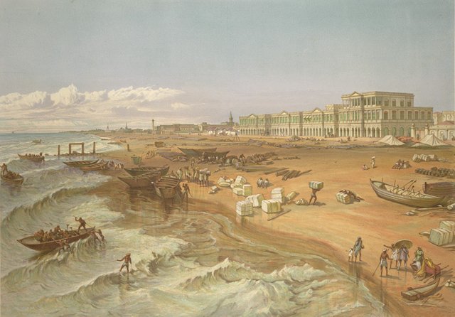 _Landing_at_Madras,_a_chromolithograph_by_William_Simpson,_1867__(BL).jpg