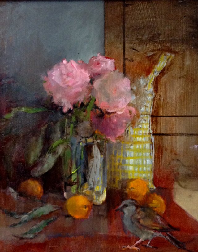 in progress peonies, apricots and sparrow_hutchinson.jpg