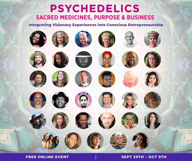 Psychedelics, Sacred Medicines, Purpose and Business free interview series.png