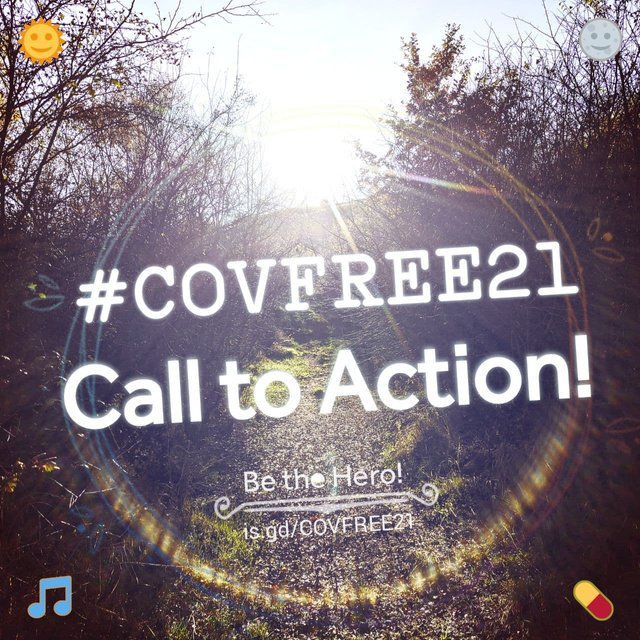 #COVFREE21 Call for Action!