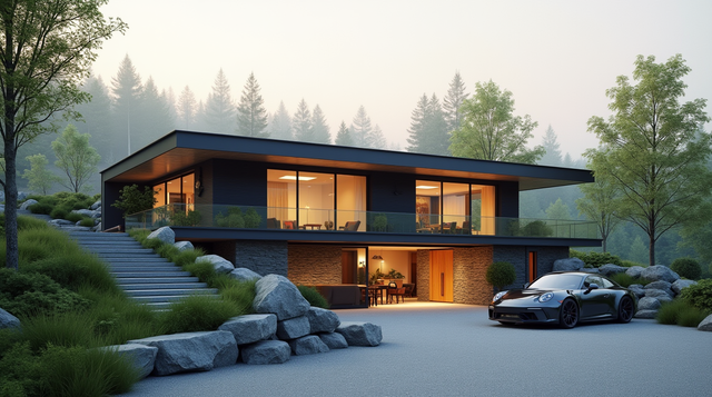 a_small_one-level_country_house_on_a_slope_in_futuristic_style_with_a_garage_and_a_garden_in_the_pa_6g7fb02mh6xwlcnj5p4a_1.png