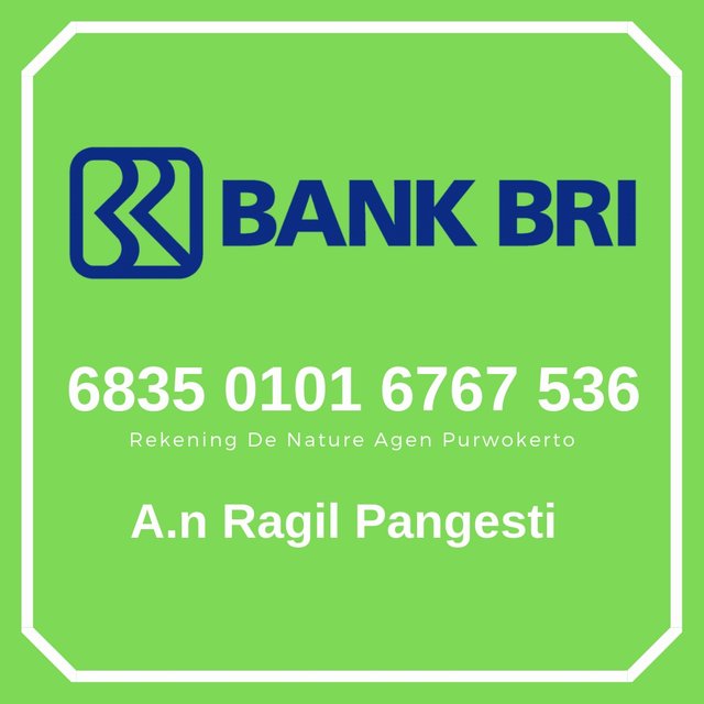 Rekening Bank BRI De Nature.jpg