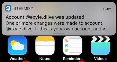 Steemify push notification