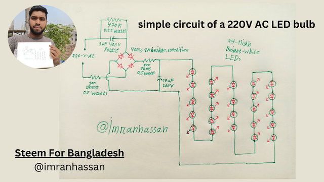 simple circuit of a 220V AC LED bulb (2).png