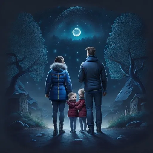 Leonardo_Creative_father_mother_and_middle_child_in_night_mode_3.webp