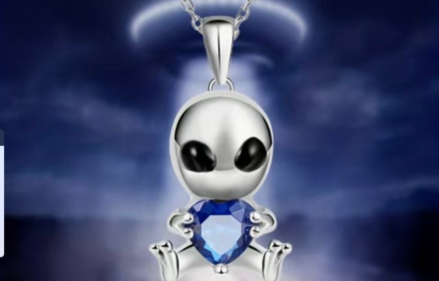Alien Blue Heart Pendant Necklace.jpg