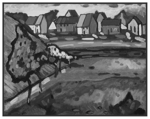 Kandinsky - A Bavarian City grey scale.jpg