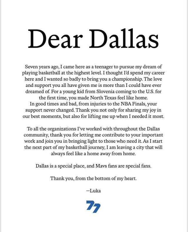 Dear-Dallas