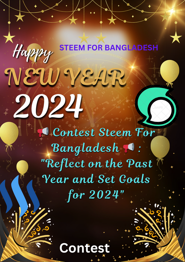 📢 Contest Steem For Bangladesh 📢  Reflect on the Past Year and Set Goals _20240103_000604_0000.png