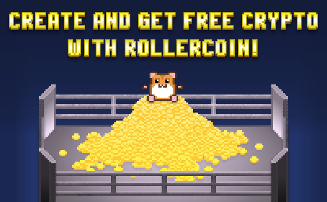 Create and Get Free Crypto With Rollercoin