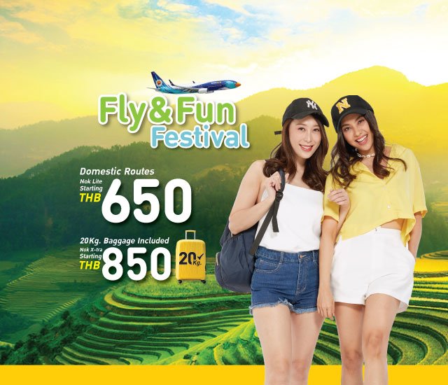 Nok Air - Book your next vacation