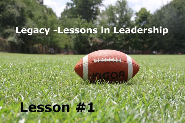 Legacy Lesson 1