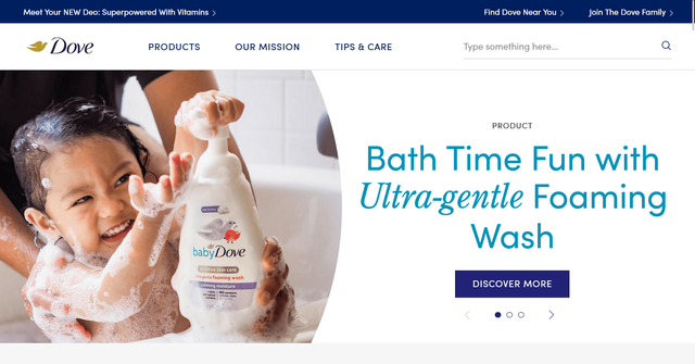 Dove Baby website.png