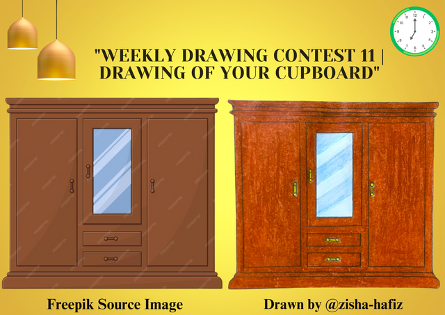 Weekly Drawing Contest 11  Drawing Of your Cupboard by @Zisha Hafiz.png