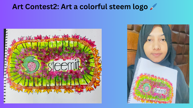 Art Contest2 Art a colorful steem logo 🖌️.png