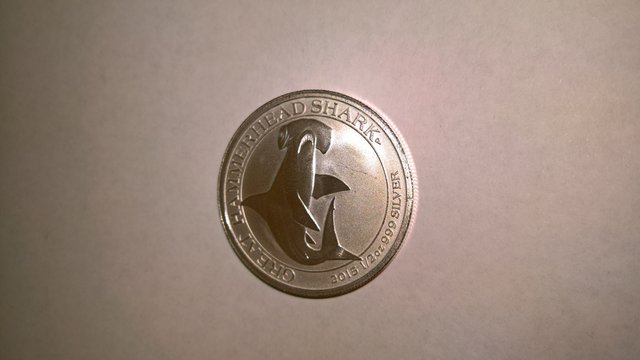 Perth Mint Half oz Silver Hammerhead Shark Coin Front.jpg