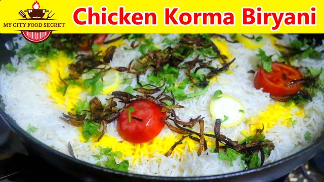 Chicken Korma Biryani By My City Food Secrets.jpg