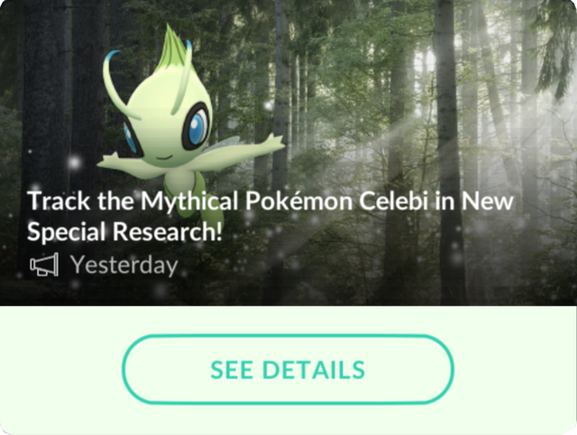 Pokemon Go Celebi Quest: A Ripple in Time special research event quest  steps to catch Celebi