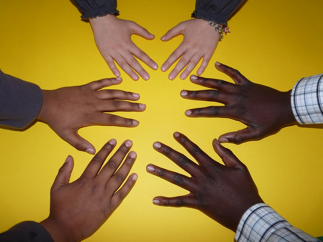 Children's hands