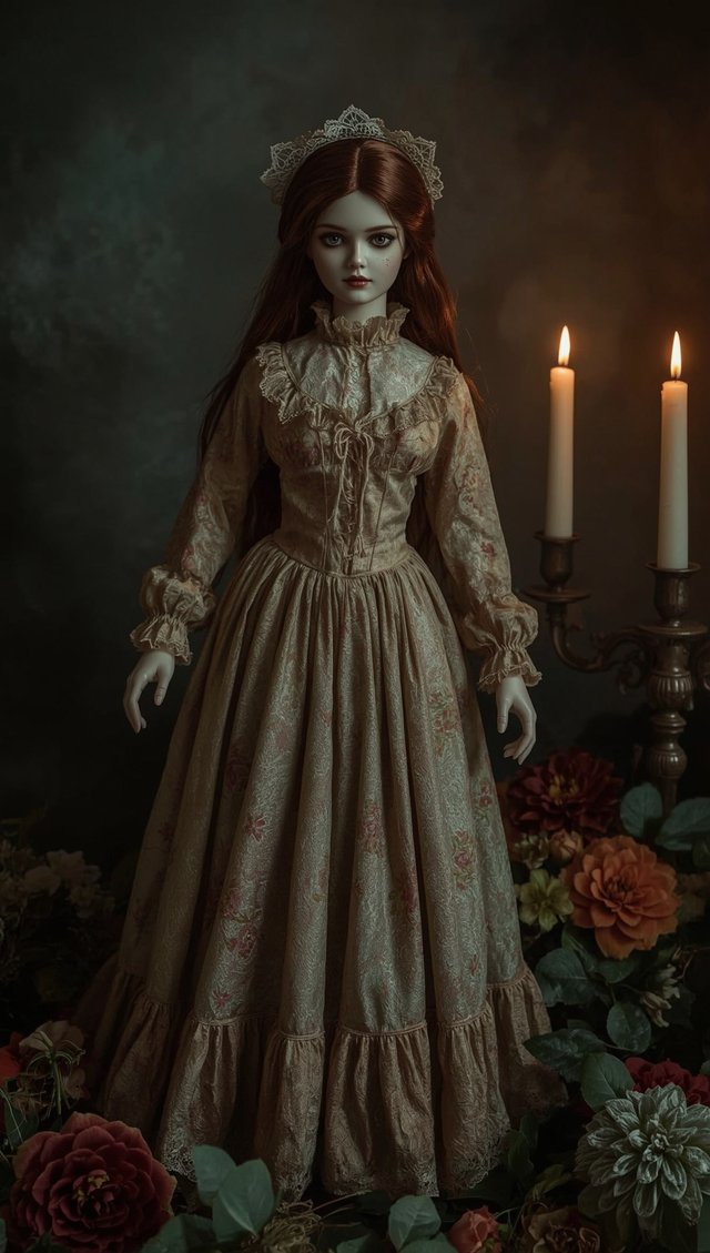 Lucid_Realism_Mystical_Vintage_horror_doll_Annabelle_wears_a_t_0.jpg