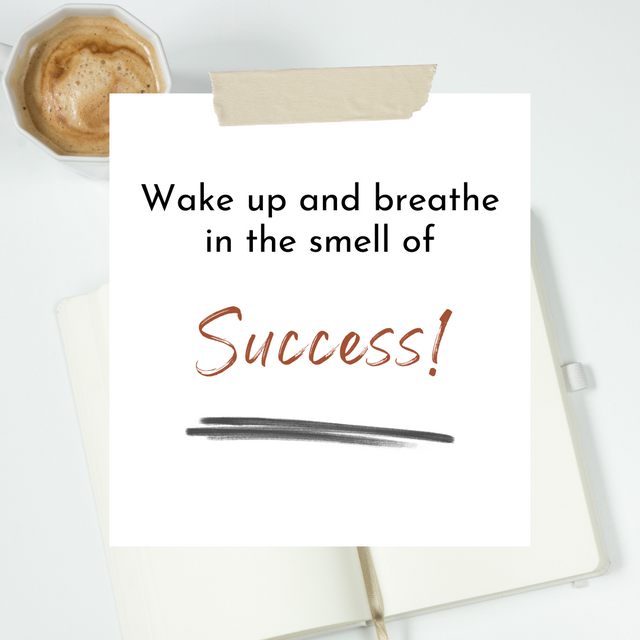 White Brown Wake Up Success Motivational Quote Instagram Post.png