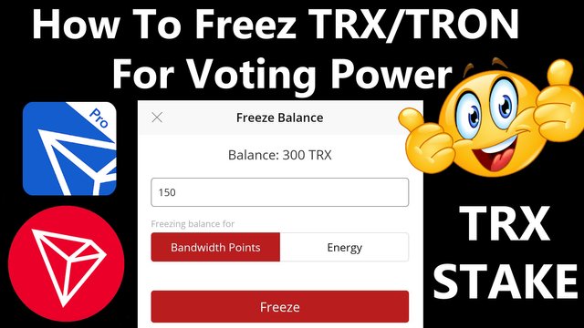 How To Freez TRX For Voting Power in Tron Wallet  By Cryptpo Wallets Info.jpg