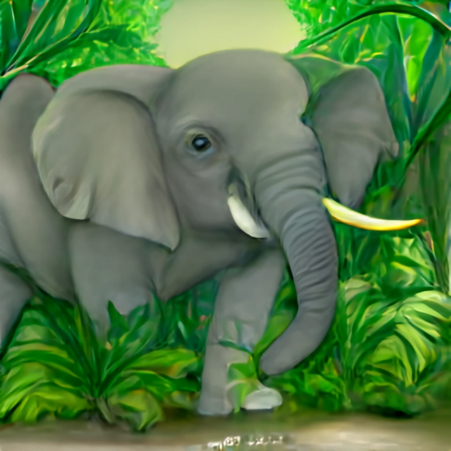 elephant in jungle anime (4).png