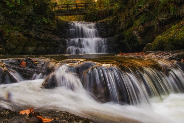 dinas rock waterfall - by steve j huggett.jpg